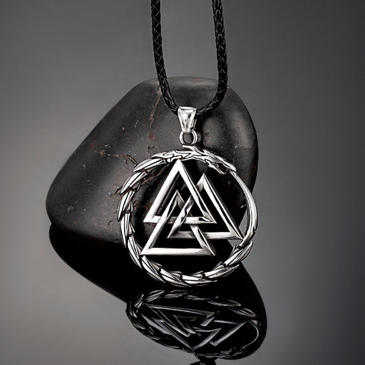 Collar Acero Inoxidable Vikingo Dragón Nórdico para Hombre - Image 5