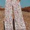 Pantalones Anchos con Estampado - Comodidad y Estilo Versátil