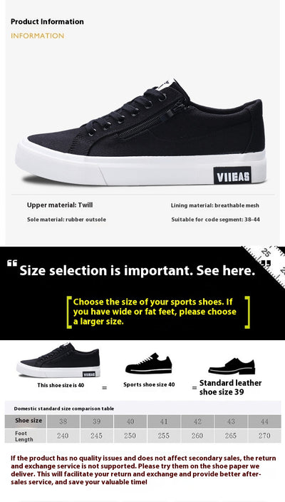 Zapatos Casuales Deportivos para Hombre de Lona Transpirable - Image 12