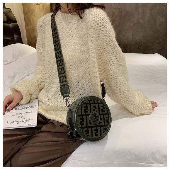 Bolsa Redonda Crossbody Compacta