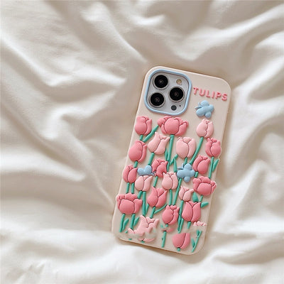 Funda para Celular Flor Tulipán con Mariposa - Image 10