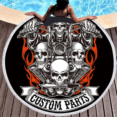 Toalla Redonda de Playa en Fibra Premium - Image 22