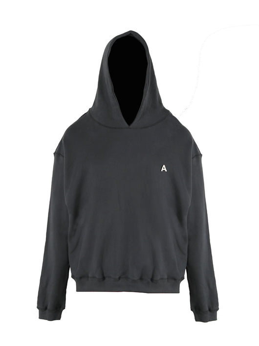 Sudadera con Capucha Minimalista para Hombre con Detalles en Línea Invertida - Image 5