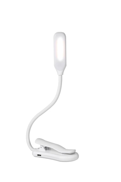 Lámpara LED de Lectura con Clip Ajustable - Luz de Escritorio Plegable - Image 8