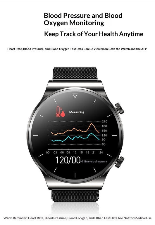 Reloj Inteligente Deportivo con Llamadas Bluetooth, Monitor de Frecuencia Cardíaca y Glucosa - Image 15