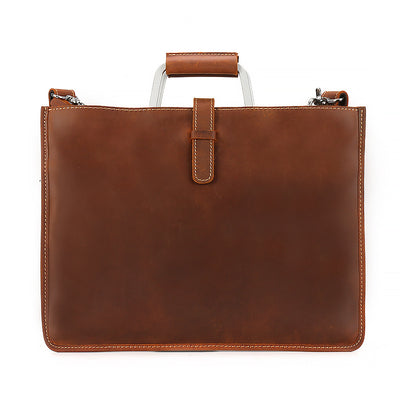 Bolsa de Hombro en Cuero Genuino de Primera Capa - Image 32