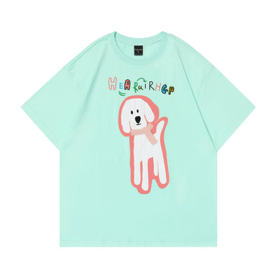 Camiseta Estampada Puppy Puff de Manga Corta para Hombre - Image 18