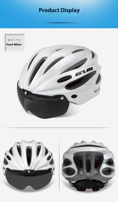 Casco de Ciclismo con Gafas Magnéticas Integradas - Image 4