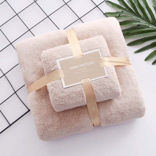 Juego de Toallas de Baño Coral Fleece Alta Densidad - Image 12