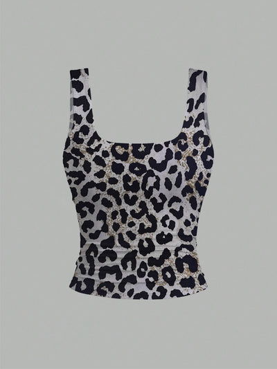 Blusa Camisola Estampado Leopardo para Mujer - Image 8