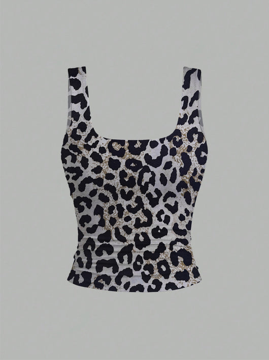 Blusa Camisola Estampado Leopardo para Mujer - Image 8