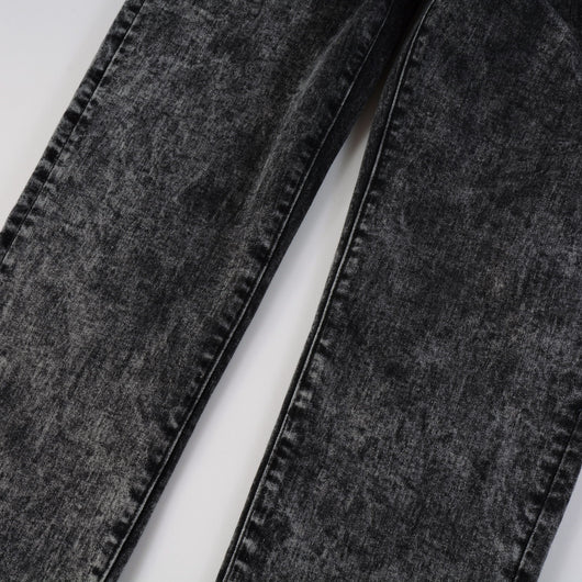 Jeans Slim Fit Gris Ahumado con Estiramiento - Diseño Retro Artesanal - Image 6