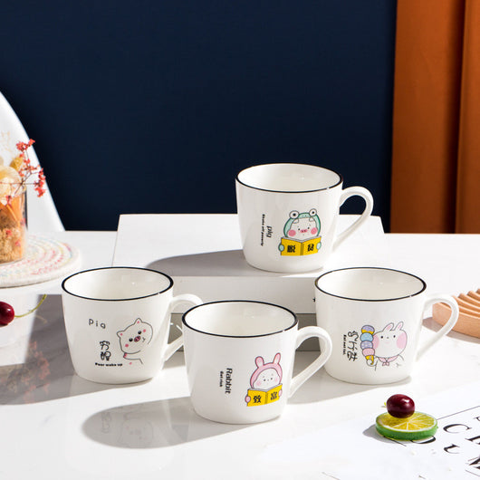 Taza de Cerámica Astronauta Espacial - Diseño Cartoon Planeta - Image 5