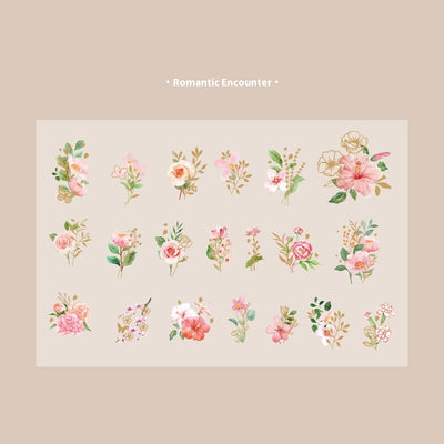 Cuaderno de Flores y Plantas - Material Decorativo 40 Piezas - Image 11