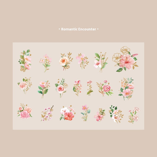 Cuaderno de Flores y Plantas - Material Decorativo 40 Piezas - Image 11