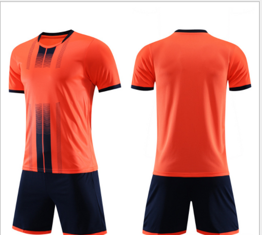 Uniforme de Fútbol Deportivo Unisex - Conjunto de Entrenamiento Naranja para Adultos, Jóvenes e Infantiles - Image 4