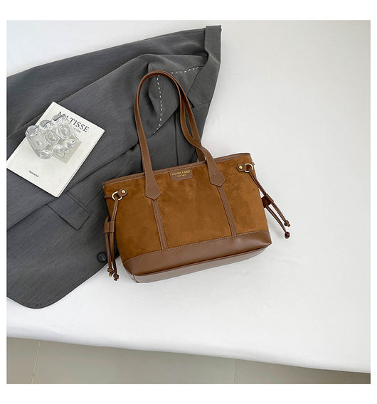 Bolso de Hombro Elegante Textura Premium Tote Ejecutivo - Image 9