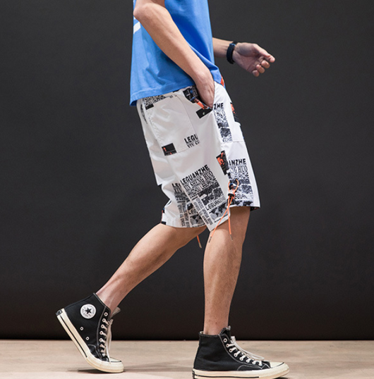 Shorts Rectos con Estampado Creativo - Image 13