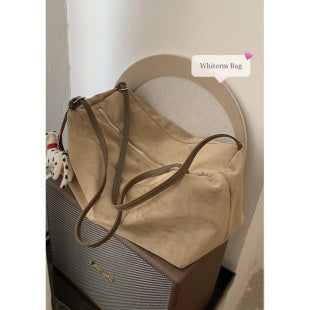 Bolsa Mensajera Retro con Cierre de Botón - Diseño Versátil - Image 9