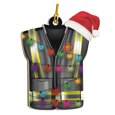 Adorno Navideño Árbol de Navidad en Madera con Diseño de Traje Ignífugo - Image 30