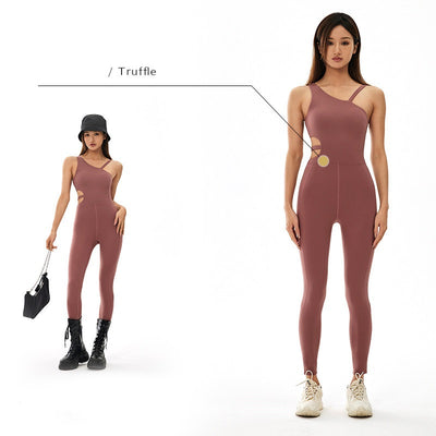Traje de Yoga Espalda Descubierta Ajustado y Transpirable - Image 4