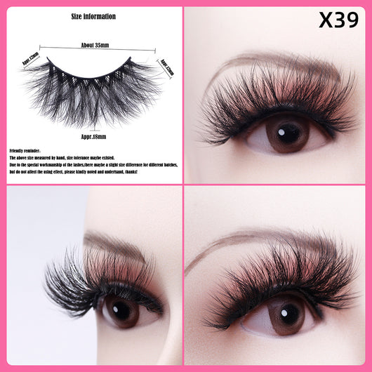 Set de 5 Pares de Pestañas Postizas Voluminosas - Image 52
