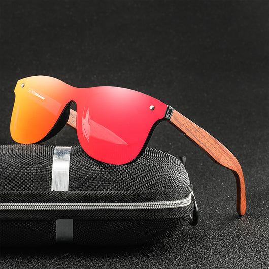Gafas de Sol Polarizadas Arcoíris en Madera