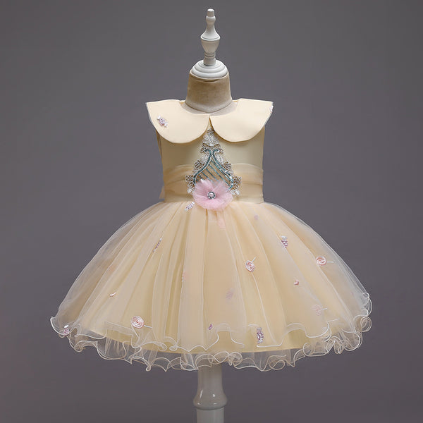 Vestido de Tul para Niñas - Diseño Fiesta y Espectáculo