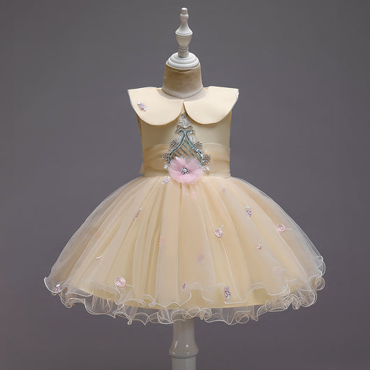 Vestido de Tul para Niñas - Diseño Fiesta y Espectáculo - Image 2