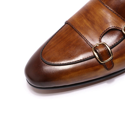 Zapatos de Cuero para Hombre con Doble Hebilla - Piel Genuina Premium - Image 5