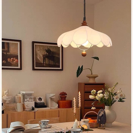 Lámpara de Techo Retráctil Estilo Francés Vintage para Comedor y Sala - Image 4