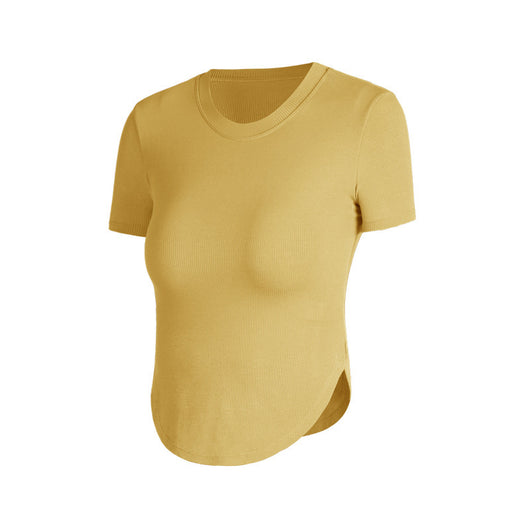 Blusa Deportiva Ajustada con Soporte de Pecho para Correr - Image 6