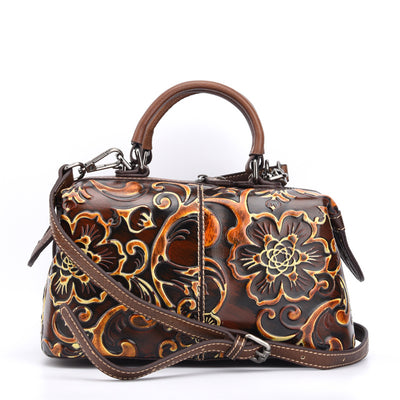 Bolso de Mano Personalizado en Cuero Genuino con Grabado Artesanal - Image 7