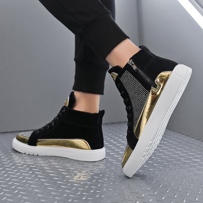 Zapatillas Altas de Skate Estilo Europeo para Otoño e Invierno - Image 11