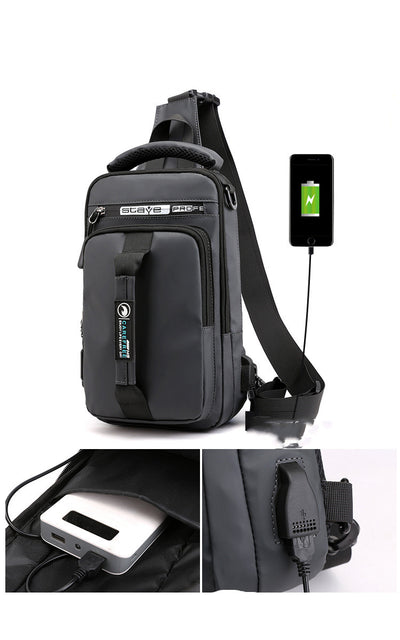 Mochila Empresarial con Carga USB y Gran Capacidad Dual - Image 8