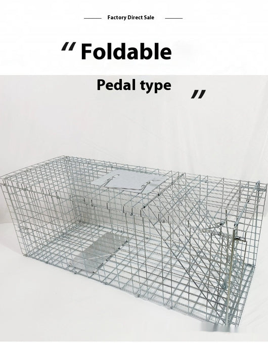Jaula Trampa Automática Plegable para Gatos - Galvanizada y Segura - Image 14