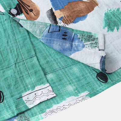Camisa Casual Hombre Manga Corta Bicolor - Image 17