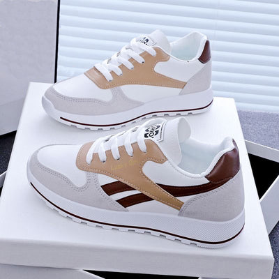 Zapatillas Deportivas Blancas para Mujer - Estilo Daddy Shoes