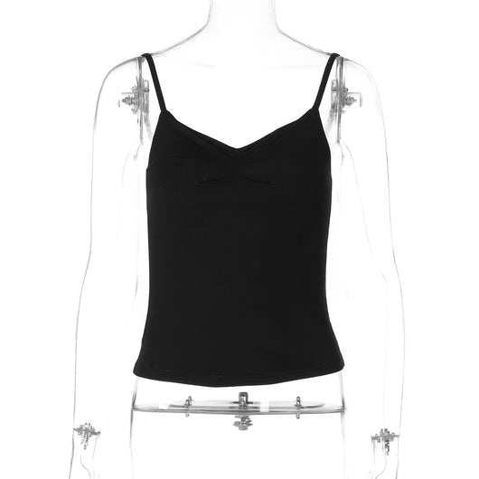 Chaleco Espalda Descubierta Cuello V Ajustado Elegante - Image 6