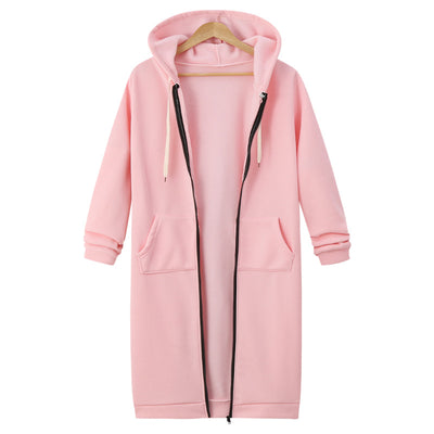 Chamarra Sudadera Polar con Capucha de Manga Larga - Image 7
