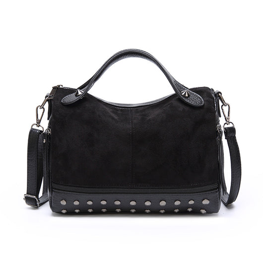 Bolso Retro para Mujer con Remaches y Acabado Mate - Versátil y Elegante - Image 6