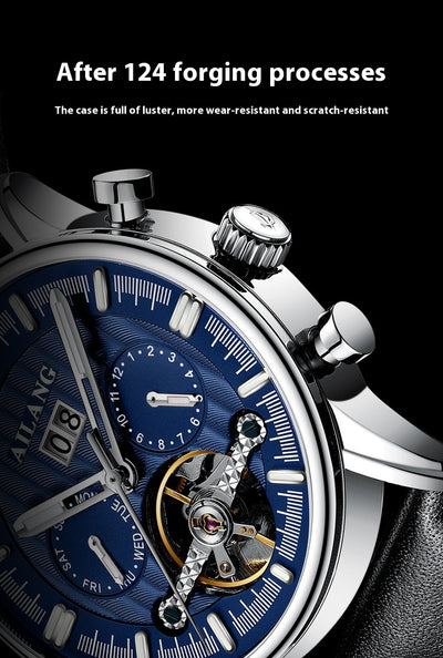 Reloj Automático Tourbillon Multifunción para Hombre - Image 22