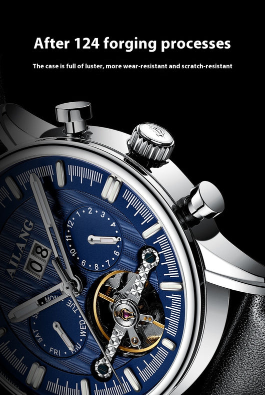 Reloj Automático Tourbillon Multifunción para Hombre - Image 22