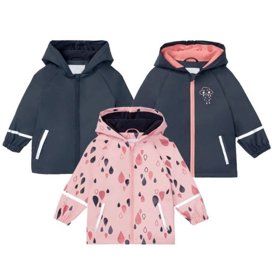 Poncho Impermeable Infantil de Cuerpo Completo Acolchado