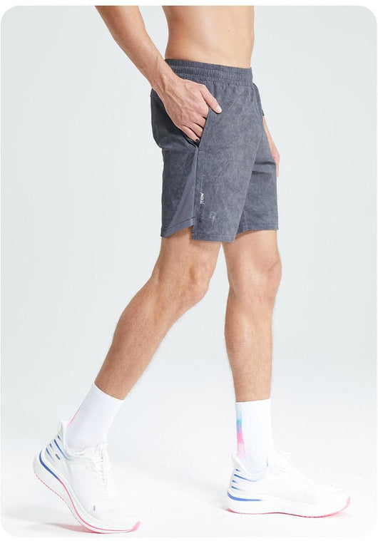 Shorts Deportivos Tie-Dye Ice Silk Transpirables - Pantalones Cortos Running de Secado Rápido - Image 14