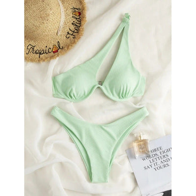 Bikini Multicolor con Tela Doble - Traje de Baño Premium - Image 38