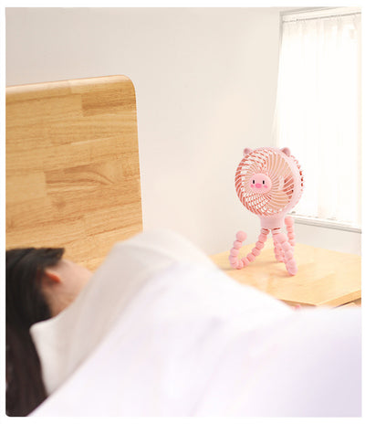 Ventilador Portátil Pulpo para Cochecito USB Silencioso con Carga Rápida - Image 6