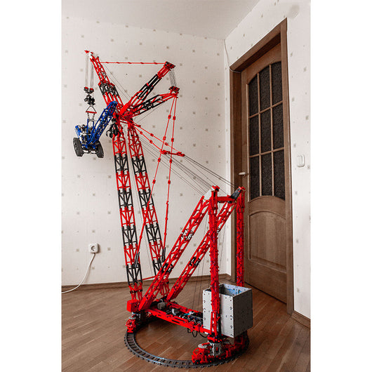 Grúa Ferroviaria MOC-77733 PTC200 - Puzzle de Construcción Avanzado - Image 8
