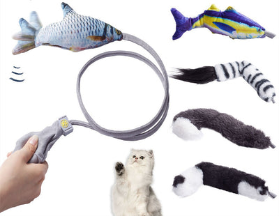 Juguete Interactivo para Gatos - Pez Simulado con Movimiento Realista - Image 14