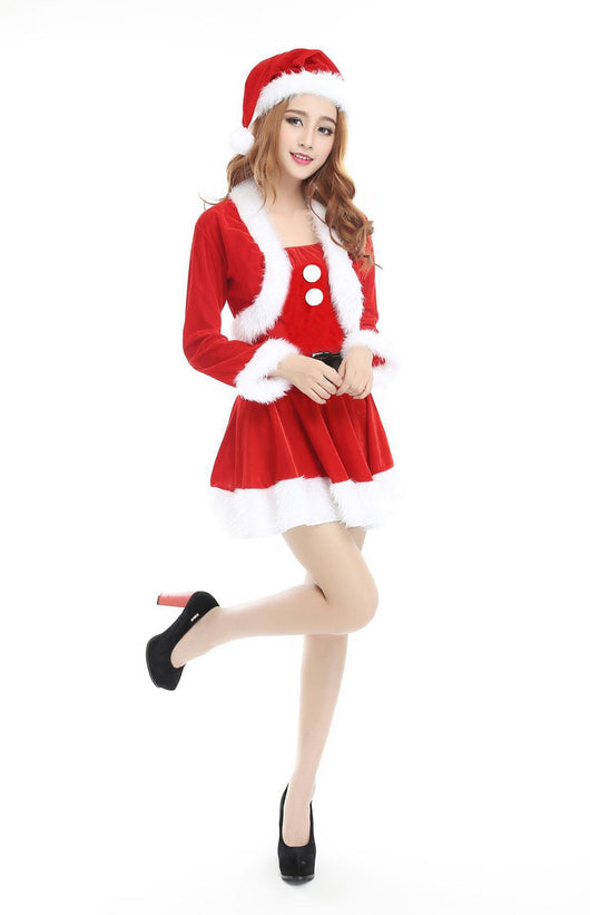 Disfraz Navideño Femenino para Danza y Celebraciones - Image 3